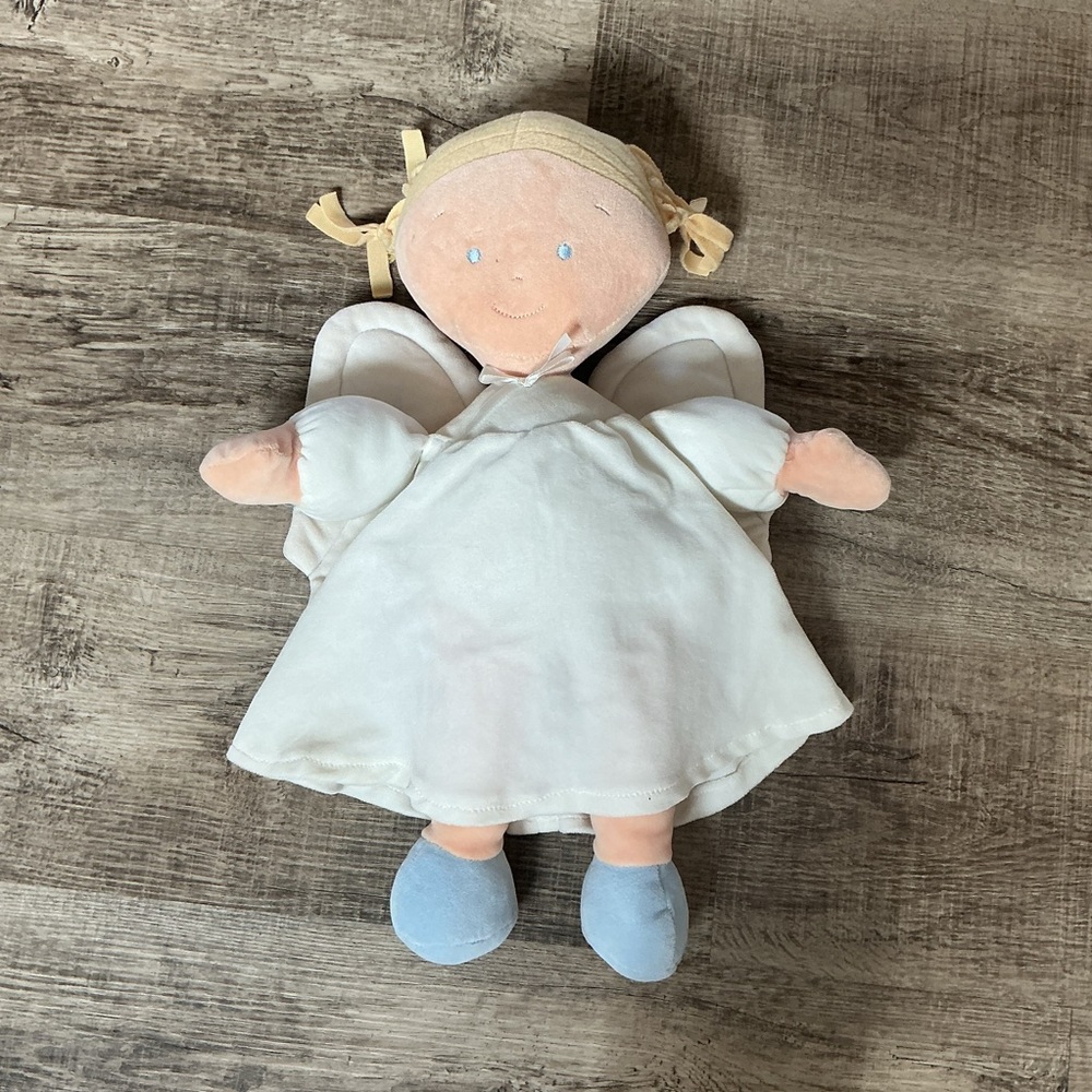 Little Princess North American Bear Co Plush Doll Blonde Angel Wings 2012 16”